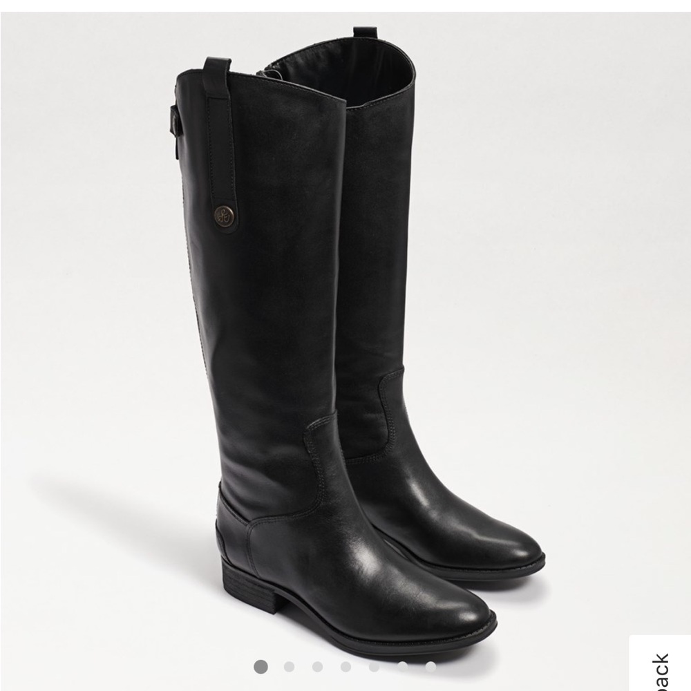 Sam Edelman Black Leather boots